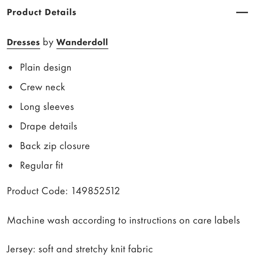Wander doll dress - Picture 7 of 8
